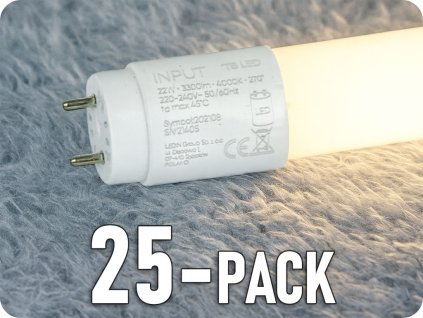 Tub LED PRIME de înaltă luminozitate 150cm, T8, 22W, 3300lm, G13, sticlă/25-PACK!