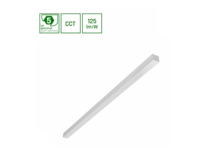 LUMINA DE SUPRAFAȚA LED LINEARĂ 40W, 4000LM, 120CM, ALB [SLI047300CCT_PW]