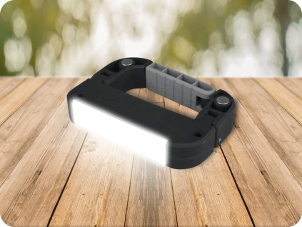 LUMINĂ REÎNCĂRCABILĂ DPM LED/POWERBANK 200LM, 1200MAH, 3 MODURI [SP0222]