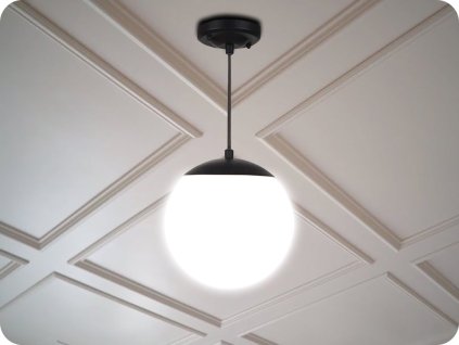 35567 7 led stropne svietidlo 1xe27 200mm ip44