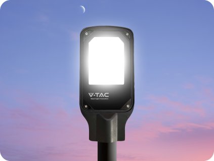 Iluminat public LED 50W, 4270lm, 110°, IP65 (Barva světla Alb rece)