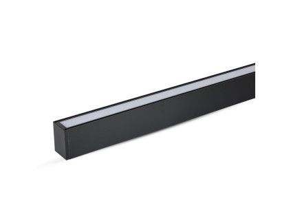 Corp LED linear, montat pe plafon, 40W, 3300lm, negru, dimabil 0-10V, chip SAMSUNG, 6400K (Barva světla Alb rece)