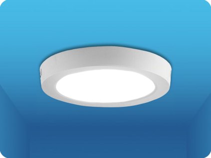 Panou LED încastrat cu sursă de alimentare 24W, 2640lm, chip Samsung, rotund (Barva světla Alb rece)