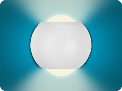 Lumină de perete LED 2W, 200lm, fascicul dublu de lumină, albă (Barva světla Ziua albă)