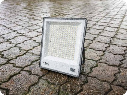 Reflector LED 200W, 16450lm, schimbare culoare CCT 3000K/4000K/6500K, CREE CHIP, negru
