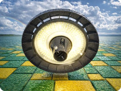 Lampă LED pentru stâlp 50W, 6000lm, IP65, CCT [209848]