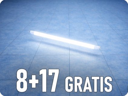 Tub LED T8 9W, 900lm, G13, 60cm, 8+17 gratis!