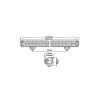 LAMPĂ DE LUCRU LED CREE 228W, 11500lm, IP67 [LB0036]