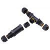 Manșon impermeabil pentru cabluri de conectare Ø8-12mm², negru, IP68