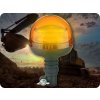 Lampa de avertizare LED - far, 20W, 12-24V, portocaliu [L1406-ALR-2]