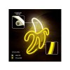 Decor neon LED pentru totdeauna - BANANA, 3xAA/USB [RTV100227]