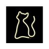 Decor Forever Light Neon LED - CAT, alb cald, 3xAA/USB [RTV100209]