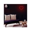 Decor Forever Light Neon LED - inimă roșie, 3xAA/USB
