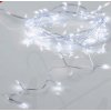Cluster de lanț decorativ LED 2,5m, 50LED, 3xAA, Alb Rece, fără funcții, argintiu [X01502117]