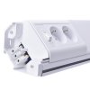 Lumină LED de bucătărie, 2x priză, întrerupător, 10W, 4100K, 51cm [WO213]