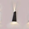 Aplic LED 4W, 476lm, negru
