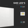 Panou LED cu alimentare 36W, 4320lm, pătrat 60x60cm, 110°, IP20