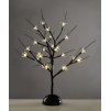 Copac de masă LED, flori din silicon, 3xAA, 25LED, alb cald, IP20 [XCHERRYLEDWW45]