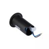 Lumină LED încastrată în pământ 1W, 10LM, 90°, două direcții de iluminare, 12V, IP67, negru, 6400K