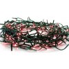 Lanț de Crăciun LED pentru exterior, 300 LED-uri, 14,95 m, cablu 3 m, 8 funcții, IP44, roșu [X08300412]