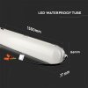 Lumină LED rezistentă la apă 70W, 8400lm, cip SAMSUNG, 150cm