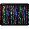 Cortina LED 2m, 360LED, ramificație 20x, lungime ramificație 2m, 8 funcții, adaptor, cablu transparent, IP44, RGB [X08360322]