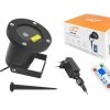 Proiector de grădină LTC cu telecomandă, 8 modele de lumini, IP65 [LXBN100]