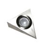 Lampă de perete pentru G4, 12V, IP45, triunghiulară fără întrerupător, oțel inoxidabil [AC.045BS812S]