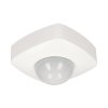 Senzor de prezență PIR 360° Max. LED 500W 3-2000lux min.10 sec. max: 30 min. raza diametru 20m alb IP65 [OR-CR-255]