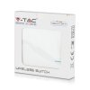 Comutator de perete pentru comutator V-TAC Smart/RF, 1 buton [pentru 8458, 8459]