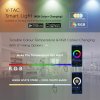 Bec LED WiFi E27, G45, 4,5W, 300lm, Amazon Alexa, Google Home, RGB+WW+CW