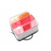 Lumină LED spate 5 funcții (spate, frână, direcție, plăcuță de înmatriculare, reflector) șuruburi de montare 12/24V [L1851]