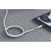 Cablu Acefast USB-C -> Lightning, MFi, 1,2m max.30W max. 3A alb [C3-01 w]