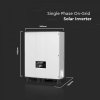 Invertor solar V-TAC 5kW ON GRID cu display LCD MONOFAZAT IP65 [11370]