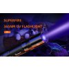 Lanternă LED UV reîncărcabilă Superfire 365NM 3W 1400 mAh IP44 [Z01]