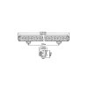 LAMPĂ DE LUCRU LED CREE 197W, 11500 LM, IP67/2-PACK! [LB0036]