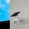 Cameră PTZ solară inteligentă V-TAC HD cu PIR, WiFi, 2MP, audio bidirecțional, IP65, alb (aplicație V-TAC Smart Light)