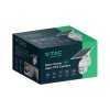 Cameră PTZ solară inteligentă V-TAC HD cu PIR, WiFi, 2MP, audio bidirecțional, IP65, alb (aplicație V-TAC Smart Light)