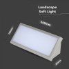 Aplică LED 12W, 1250lm, gri