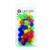LIGHT CAPS® amestec galben+verde+albastru+rosu, 40 buc la pachet
