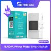 Comutator Sonoff Wi-Fi Smart pentru contor de putere 100-240V max16A [POWR316D]