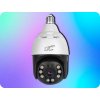 Cameră IP rotativă LTC în soclu E27, IP65, PTZ, 5Mpix, 230V, SMART LTC VISION [RTV0400101]
