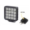 Lumină de lucru LED cu întrerupător, 16W, max 2400lm, 12/24V/2-PACK! [L0154]