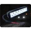 Lumină de lucru cu LED 18W, 1680lm, 6xLED, 12V/24V, IP67/2-PACK! [L0097S-B]