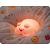 Lumină de noapte LED porc somnoros, silicon [RTV100563]
