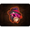 DECORATIE LED NEON ART GANGSTA MONKEY DIMMABLE, 5V, USB [RTV100239]