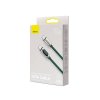 CABLU BASEUS USB-C - DISPLAY USB-C, 100W, 2M, VERDE [028762]