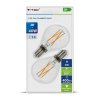 29813 1 ziarovka led filament e14 4w 400lm p45 2700k 2 pack