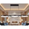 Candelabru LED de design 38W, 4560lm, negru (Barva světla Alb cald)