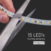 Banda LED pentru interior efect "apă curgătoare" 10W/m, 800lm/m, 24V, ambalaj 10m (Barva světla Alb rece)